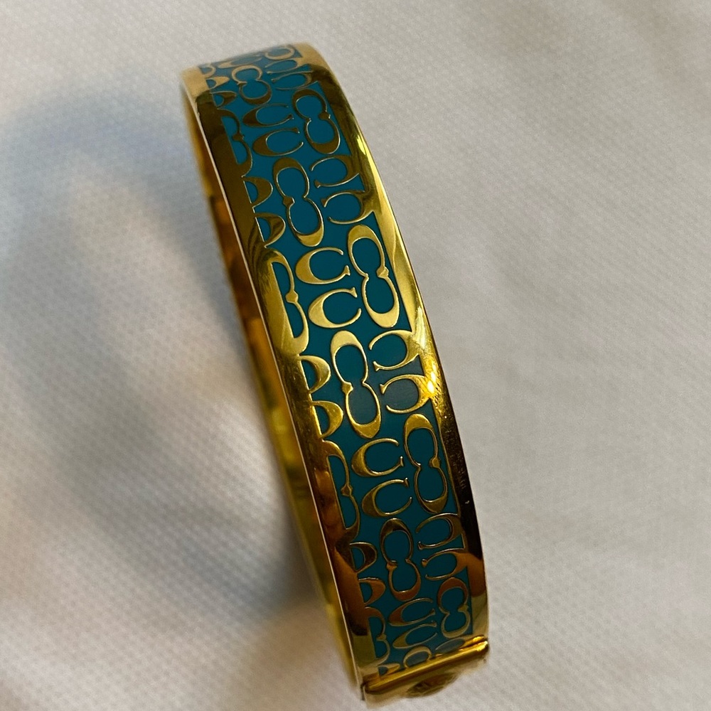 Coach Monogram Bangle Bracelet